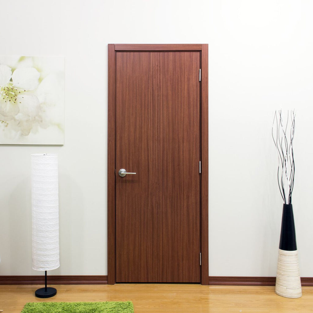Nova M34 Sapele Laminated Modern Interior Door | Buy Doors Online