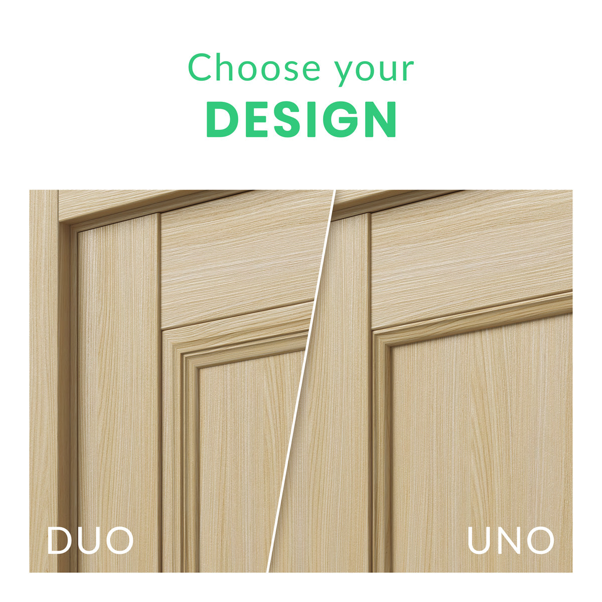 Oxford Uno 07 Loire Ash Frameless Belldinni Modern Interior Door