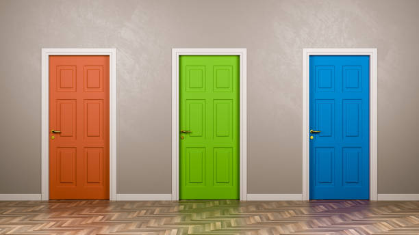 How to Add a Pop of Color to Interior Doors