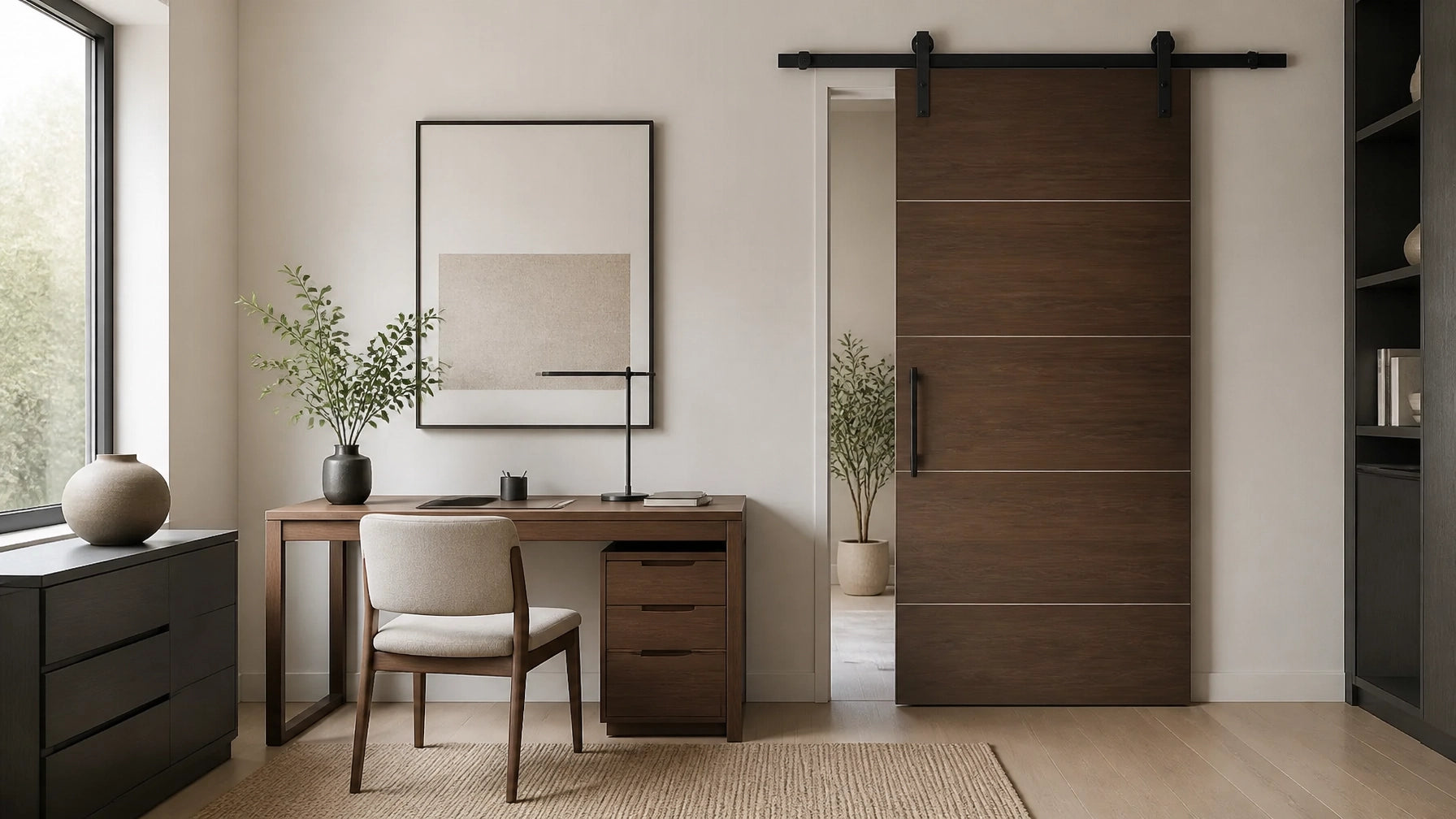 Home Office Door Ideas: Pocket, Barn, and Hidden Frame Solutions for Focused Workspaces