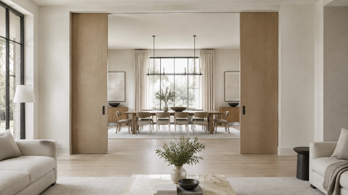 Double Pocket Doors: When a Wider Opening Makes More Sense