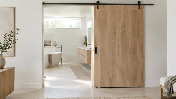 Barn Doors for Bathrooms: Privacy, Clearance, and Style Considerations