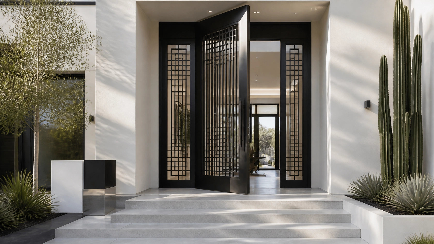 Wrought Iron vs. Steel Entry Doors: Durability, Design & Cost Compared