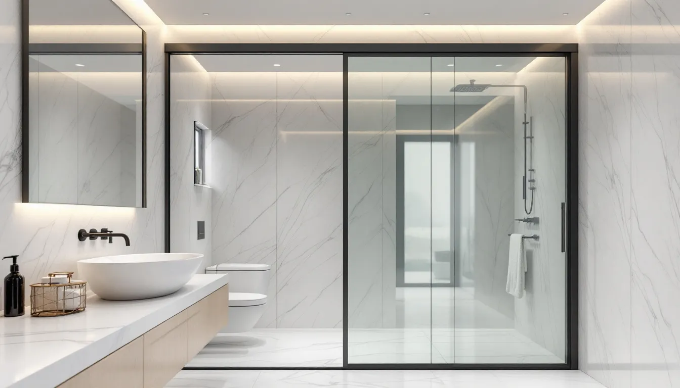 The Best Options When Choosing a Bathroom Door Type