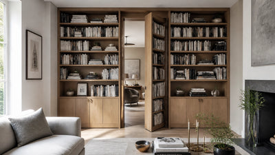 Hidden Door Ideas: Bookcase Doors & Secret Room Entries