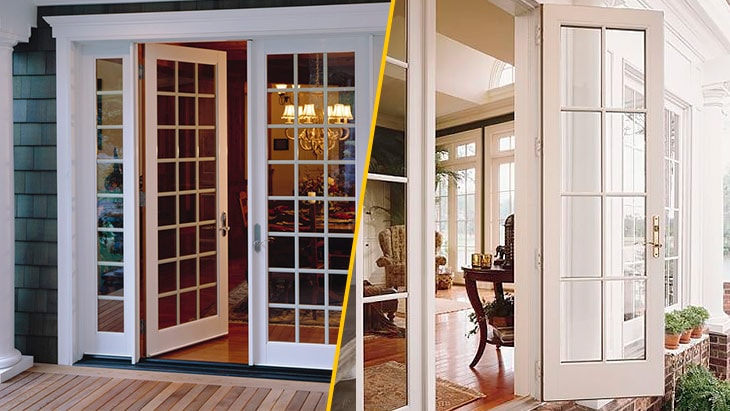 Should The Interior Door Open Inward Or Outward