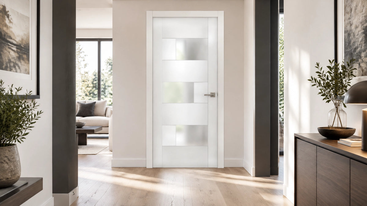 Frosted Glass Doors: Where They Work Best in a Modern Home