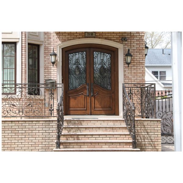 Nova Royal Series Wrought Iron Custom Exterior Door Style 005