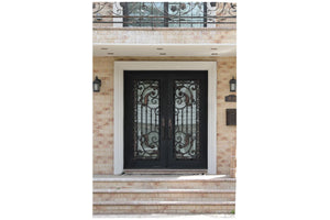 Nova Royal Series Wrought Iron Custom Exterior Door Style 008 Buy Doors Online