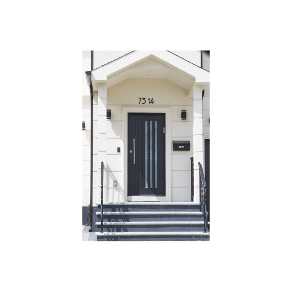 Nova Royal Series Wrought Iron Custom Exterior Door Style 012