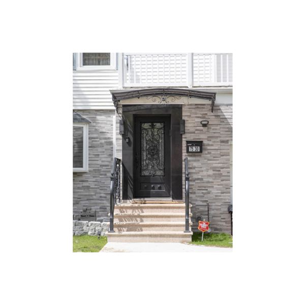 Nova Royal Series Wrought Iron Custom Exterior Door Style 014