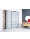 Nova Sliding Closet Doors - Style 03 | Panel Door | White Ash | Buy Doors Online