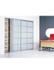 Nova Sliding Closet Doors - Style 03 | Panel Door | White Ash | Buy Doors Online