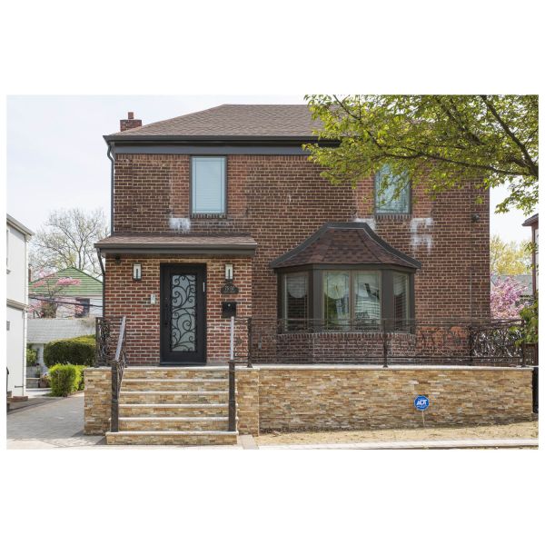 Nova Royal Series Wrought Iron Custom Exterior Door Style 015