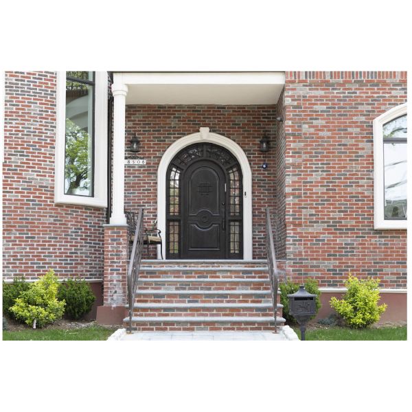 Nova Royal Series Wrought Iron Custom Exterior Door Style 021