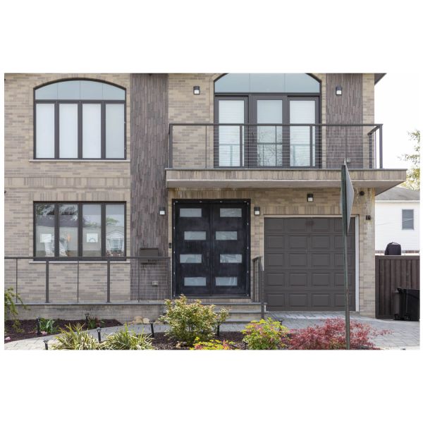 Nova Royal Series Wrought Iron Custom Exterior Door Style 022