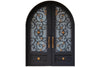 Nova Royal Series Wrought Iron Custom Exterior Door Style 035 Buy Doors Online