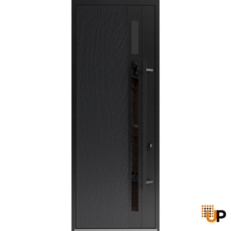 Front Exterior Prehung Steel Door 96” | Entry Metal Modern Painted | Dekton 0163