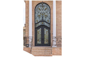 Nova Royal Series Wrought Iron Custom Exterior Door Style 036 Buy Doors Online