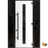 Entry Metal Modern Painted Door | Ronex 1055 Teak 96"