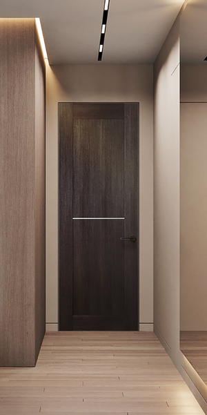 AVON 07 1H GOLD VERALINGA OAK FRAMELESS BELLDINNI MODERN INTERIOR DOOR | Buy Doors Online