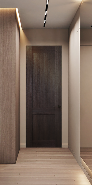 AVON 07 R VERALINGA OAK FRAMELESS BELLDINNI MODERN INTERIOR DOOR | Buy Doors Online