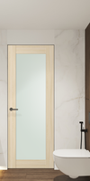 AVON 207 VETRO LOIRE ASH FRAMELESS BELLDINNI MODERN INTERIOR DOOR | Buy Doors Online