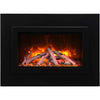 TRD Smart Insert Electric Fireplace | 3 Side Trim | Amantii