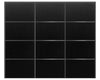 Nova Sliding Closet Doors - Style 04 | Panel Door | Black Ash | Buy Doors Online