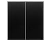 Nova Sliding Closet Doors - Style 01 | Panel Door | Black Ash | Buy Doors Online