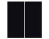 Nova Sliding Closet Doors - Style 01 | Panel Door | Black | Buy Doors Online