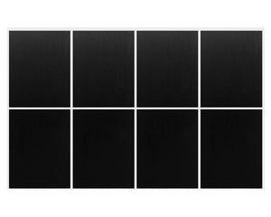 Nova Sliding Closet Doors - Style 02 | Panel Door | Black Ash | Buy Doors Online
