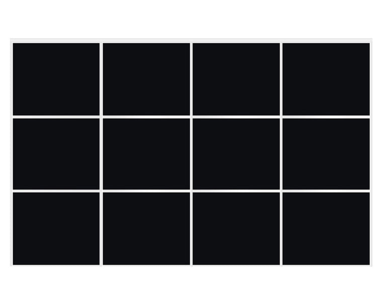Nova Sliding Closet Doors - Style 03 | Glass Door | Black