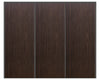 Nova Sliding Closet Doors - Style 01 | Panel Door | Black Walnut | Buy Doors Online