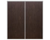 Nova Sliding Closet Doors - Style 01 | Panel Door | Black Walnut | Buy Doors Online