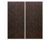 Nova Sliding Closet Doors - Style 01 | Panel Door | Black Walnut | Buy Doors Online