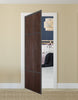 Nova Pivot Closet Doors - Style 10 | Panel Door | Swing Door | Prestige Brown | Buy Doors Online