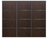 Nova Sliding Closet Doors - Style 04 | Panel Door | Black Walnut | Buy Doors Online