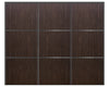 Nova Sliding Closet Doors - Style 03 | Panel Door | Black Walnut | Buy Doors Online