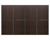 Nova Sliding Closet Doors - Style 02 | Panel Door | Black Walnut | Buy Doors Online