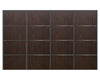 Nova Sliding Closet Doors - Style 04 | Panel Door | Black Walnut | Buy Doors Online