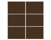 Nova Sliding Closet Doors - Style 03 | Panel Door | Brown | Buy Doors Online