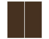 Nova Sliding Closet Doors - Style 01 | Panel Door | Brown | Buy Doors Online