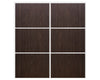 Nova Sliding Closet Doors - Style 03 | Panel Door | Black Walnut | Buy Doors Online