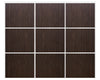 Nova Sliding Closet Doors - Style 03 | Panel Door | Black Walnut | Buy Doors Online