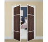 Nova Pivot Closet Doors - Style 10 | Panel Door | Swing Door | Prestige Brown | Buy Doors Online