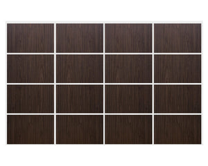 Nova Sliding Closet Doors - Style 04 | Panel Door | Black Walnut | Buy Doors Online