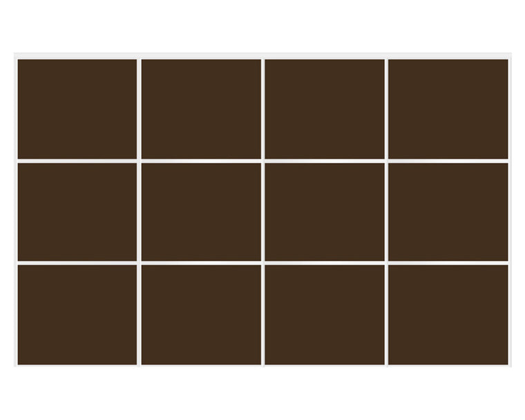 Nova Sliding Closet Doors - Style 03 | Glass Door | Brown