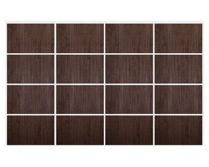 Nova Sliding Closet Doors - Style 04 | Panel Door | Prestige Brown | Buy Doors Online