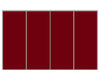 Nova Sliding Closet Doors - Style 01 | Panel Door | Burgundy | Buy Doors Online